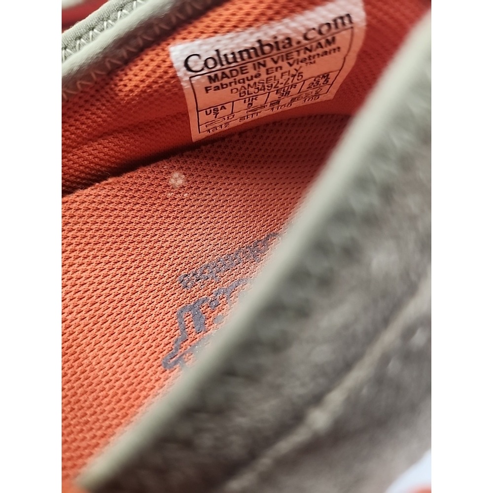 COLUMBIA Mary Jane Slip-On Comfort Shoes Size 7 Tan Flats - Picture 11 of 13